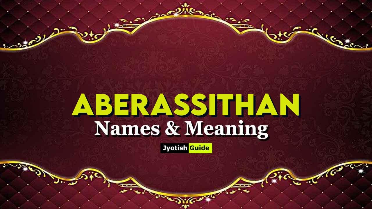 aberassithan name meaning