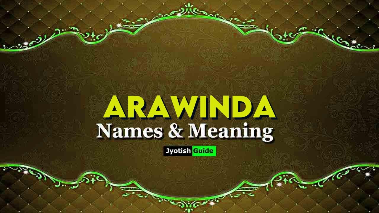arawinda name meaning