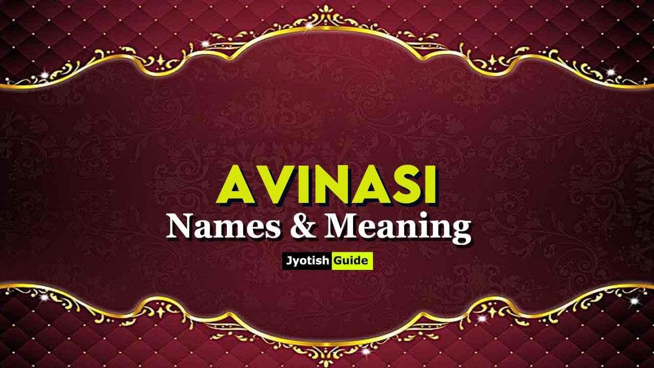 avinasi name meaning