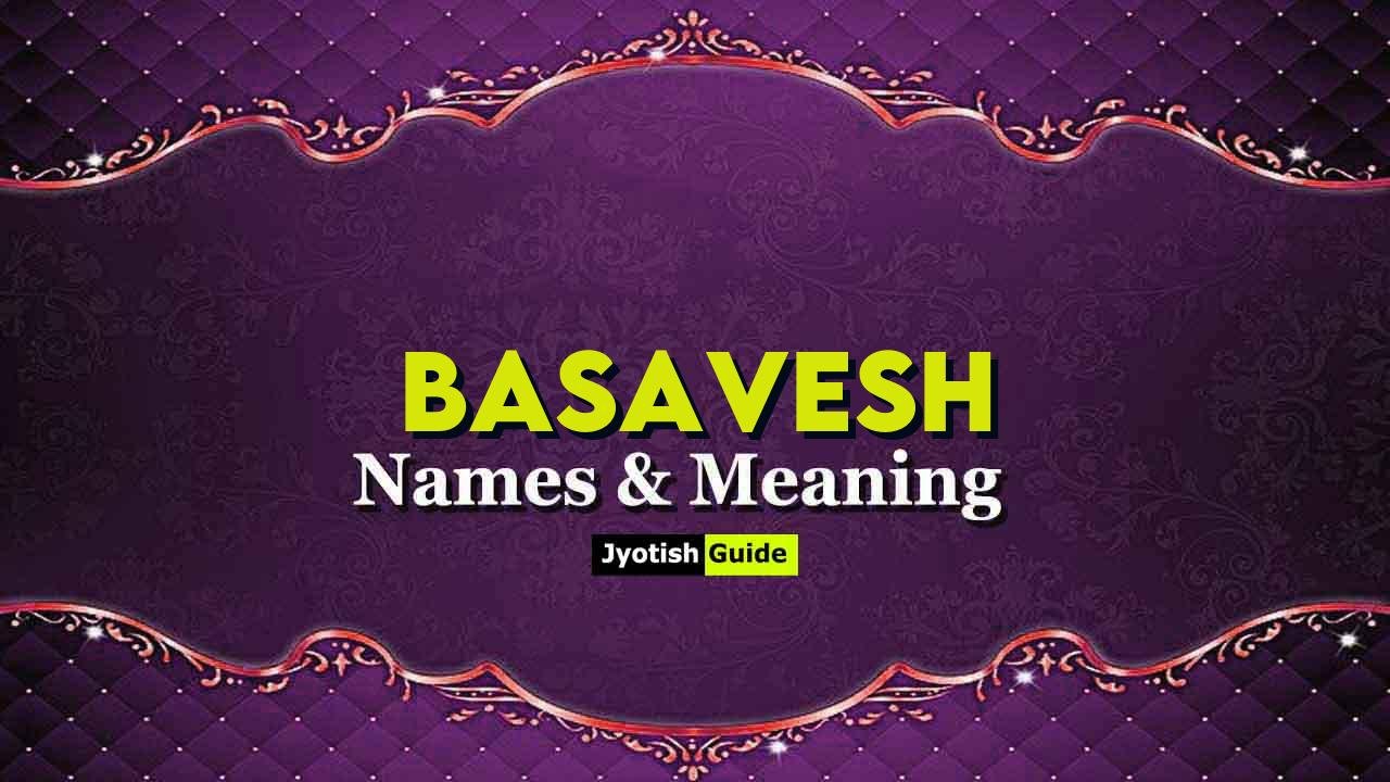 basavesh name meaning