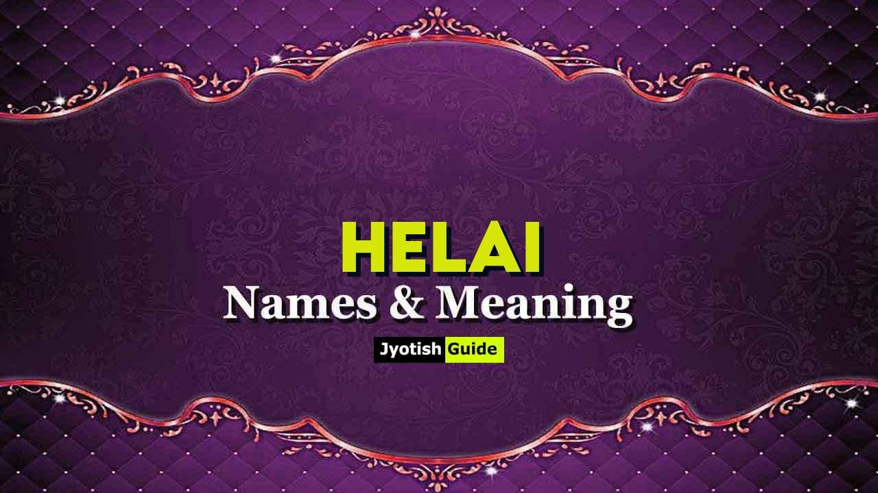 helai name meaning