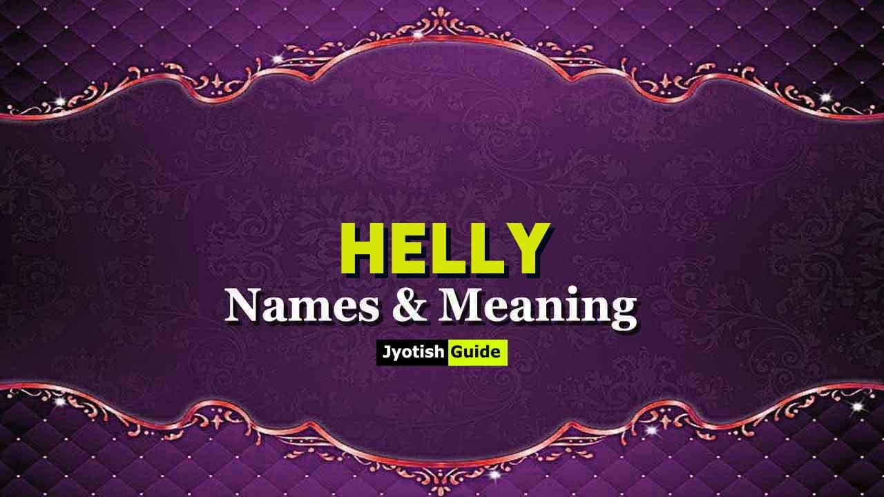 helly name meaning