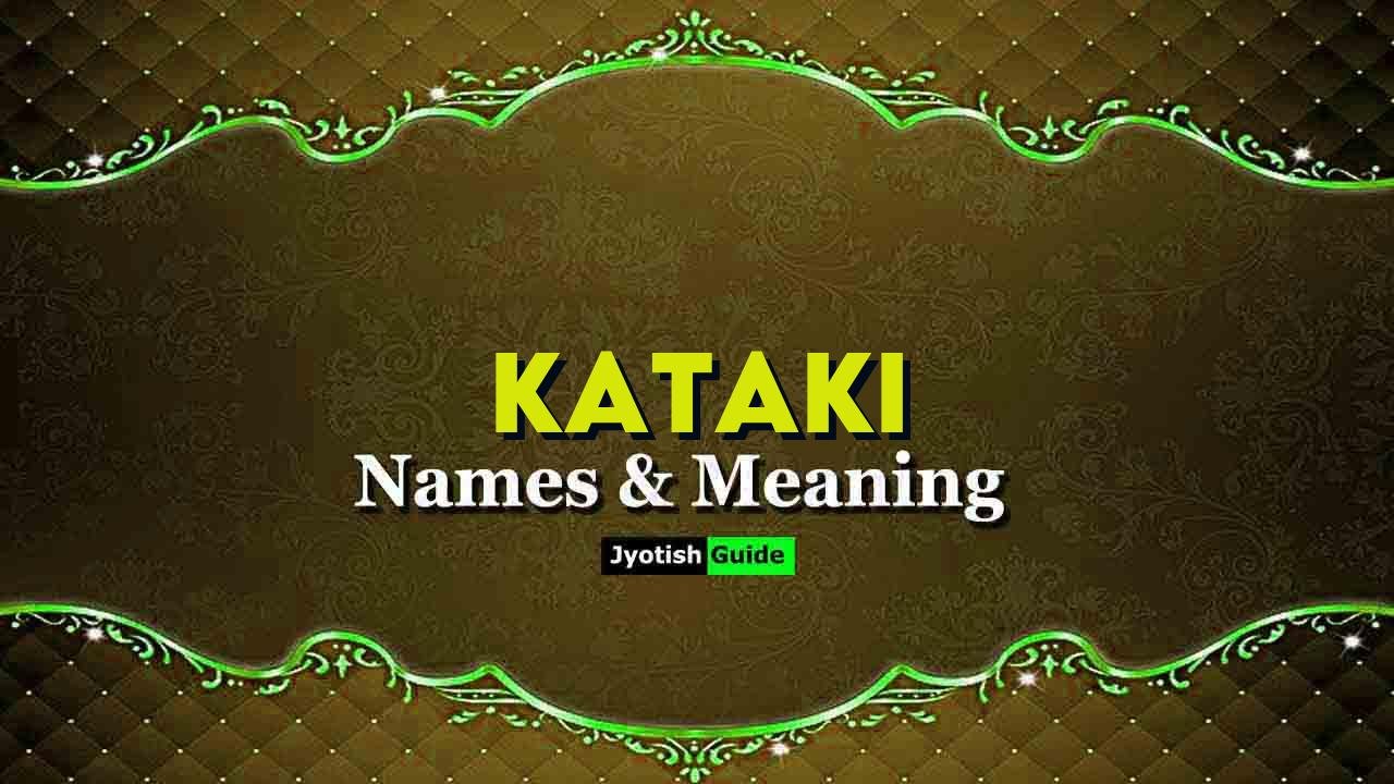 kataki name meaning