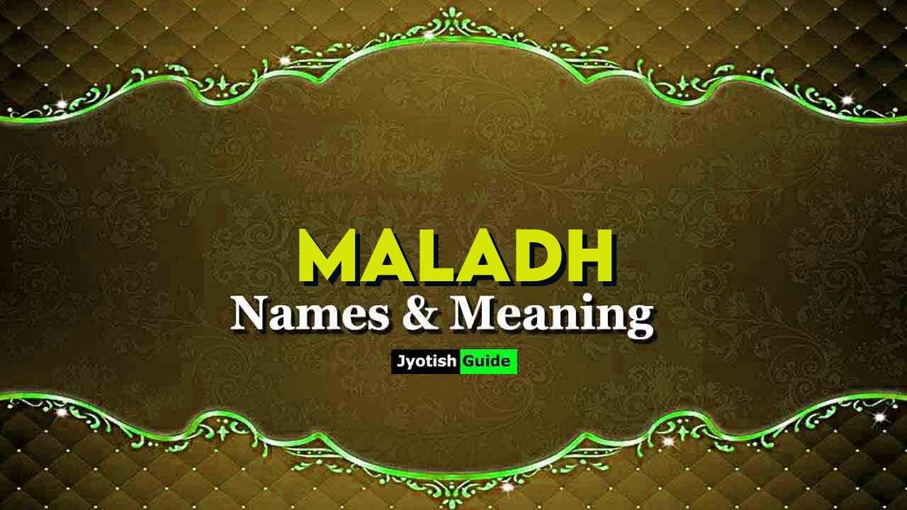 maladh name meaning