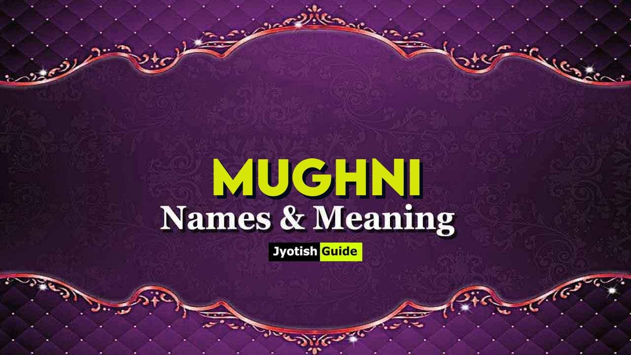 mughni name meaning