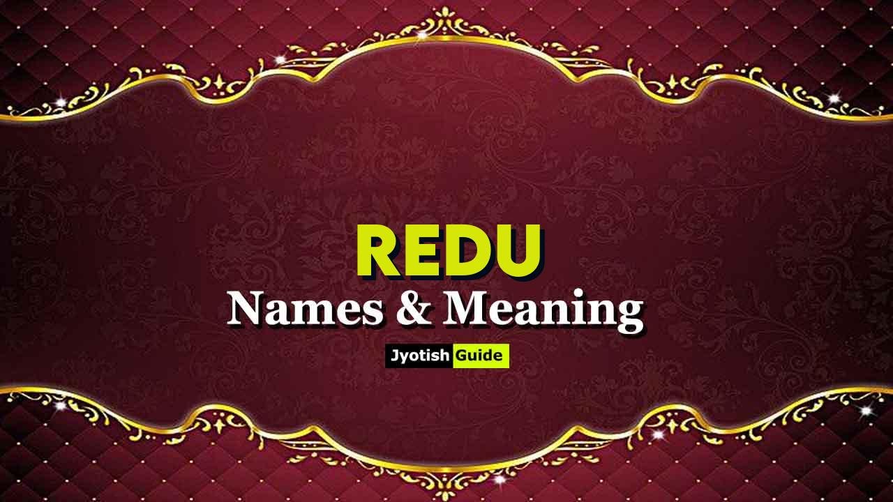 redu name meaning