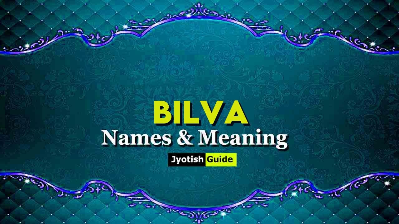 bilva name meaning
