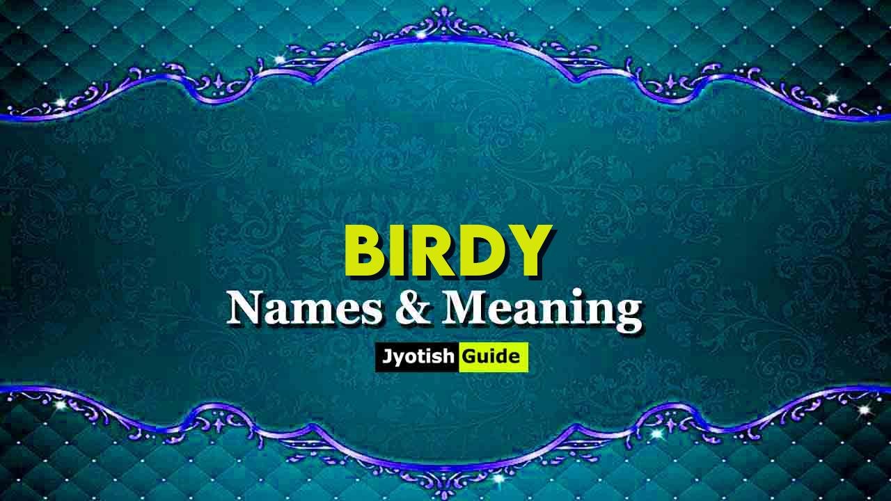 birdy name meaning