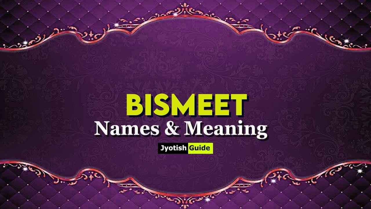bismeet name meaning