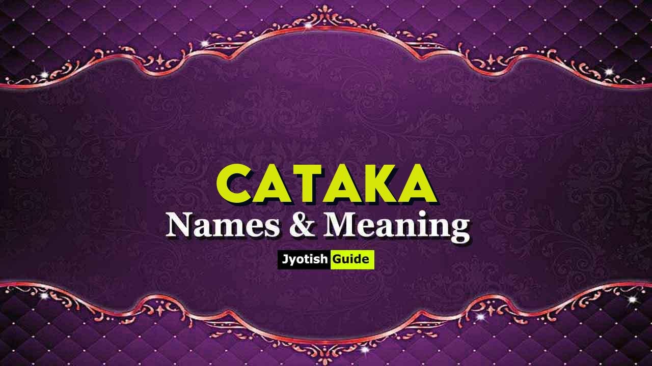 cataka name meaning