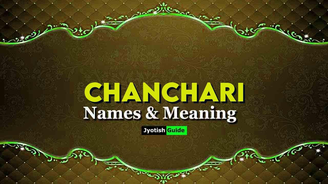 chanchari name meaning