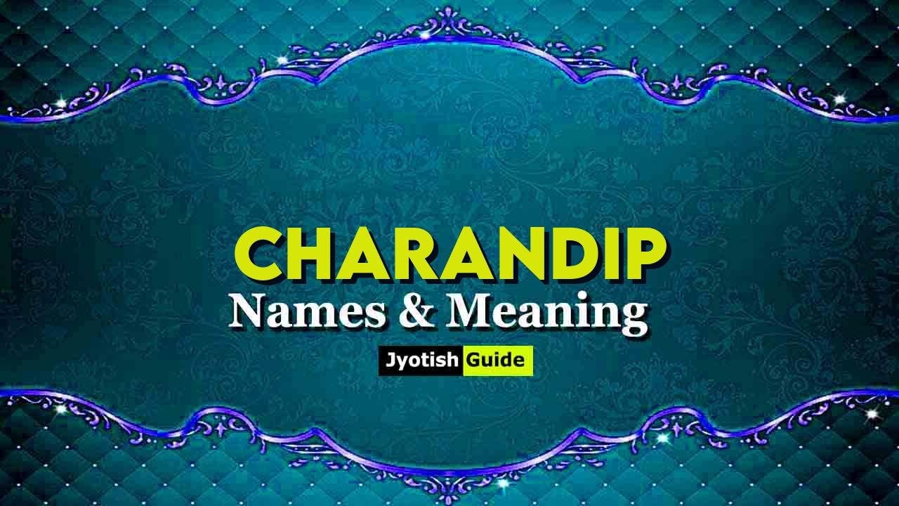 charandip name meaning
