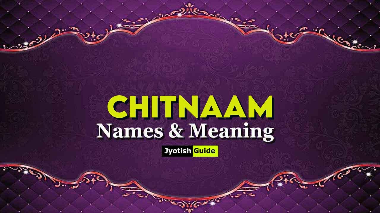 chitnaam name meaning