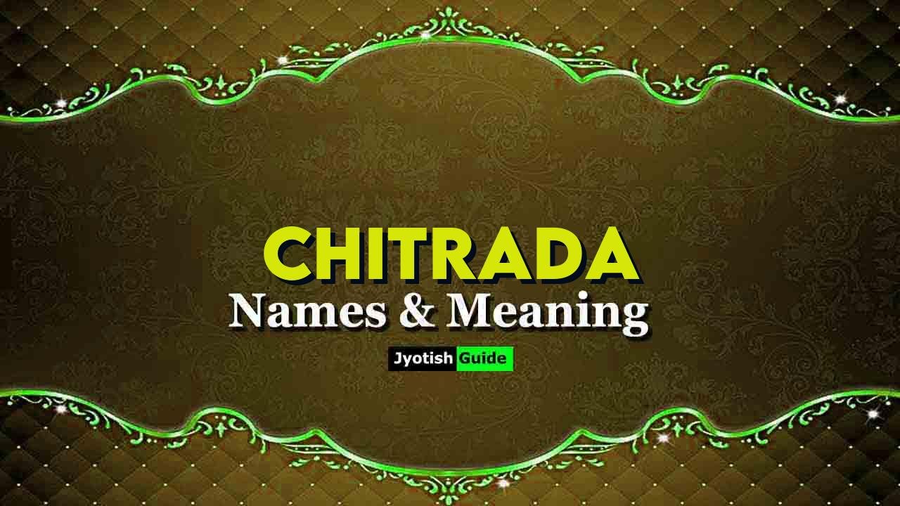 chitrada name meaning