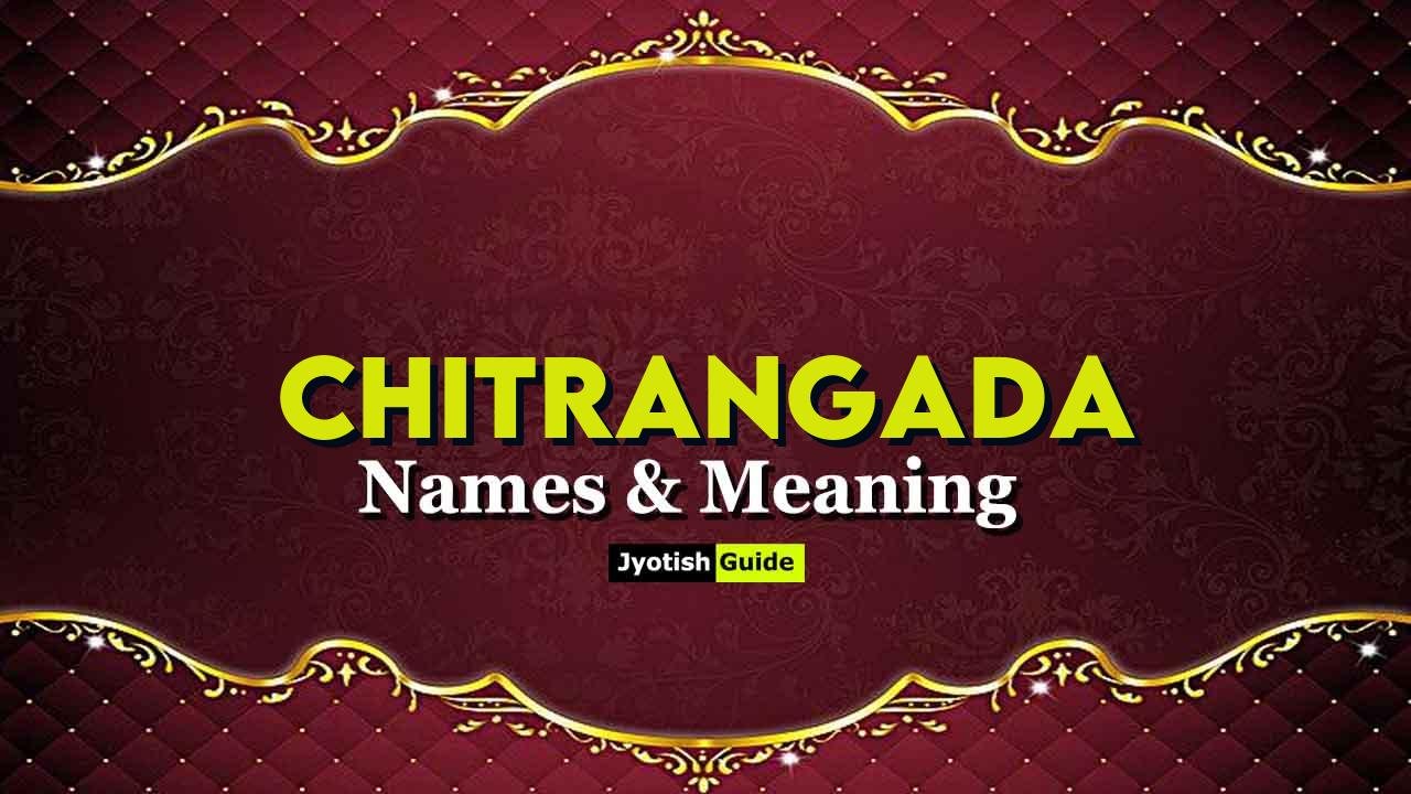 chitrangada name meaning