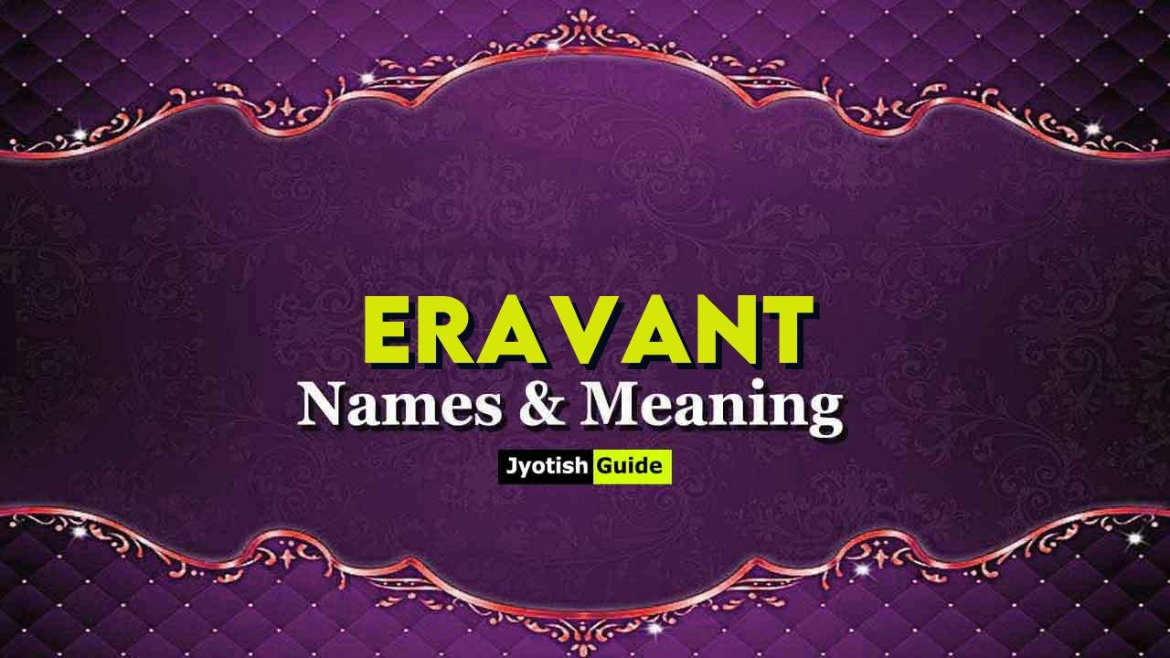 eravant name meaning