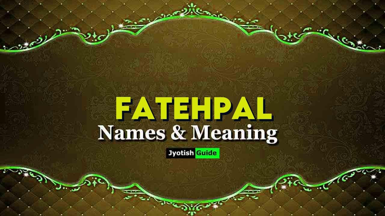 fatehpal name meaning
