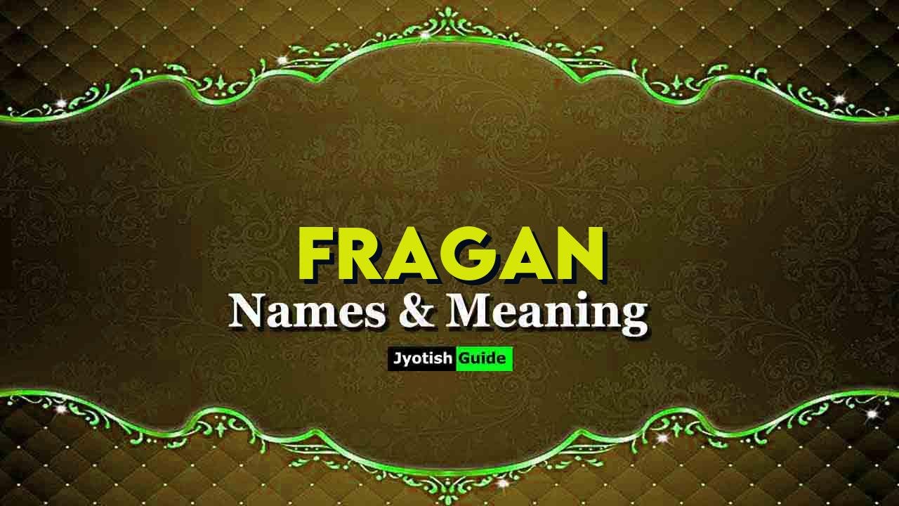 fragan name meaning