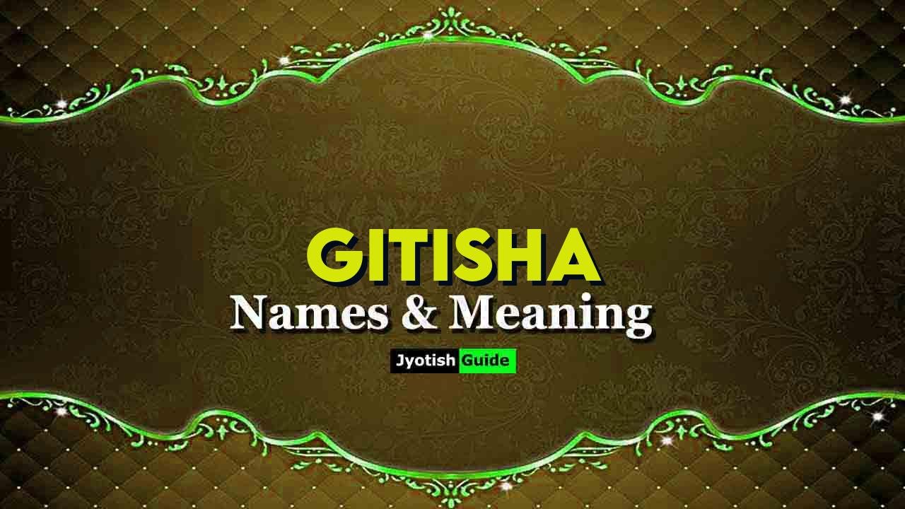 gitisha name meaning