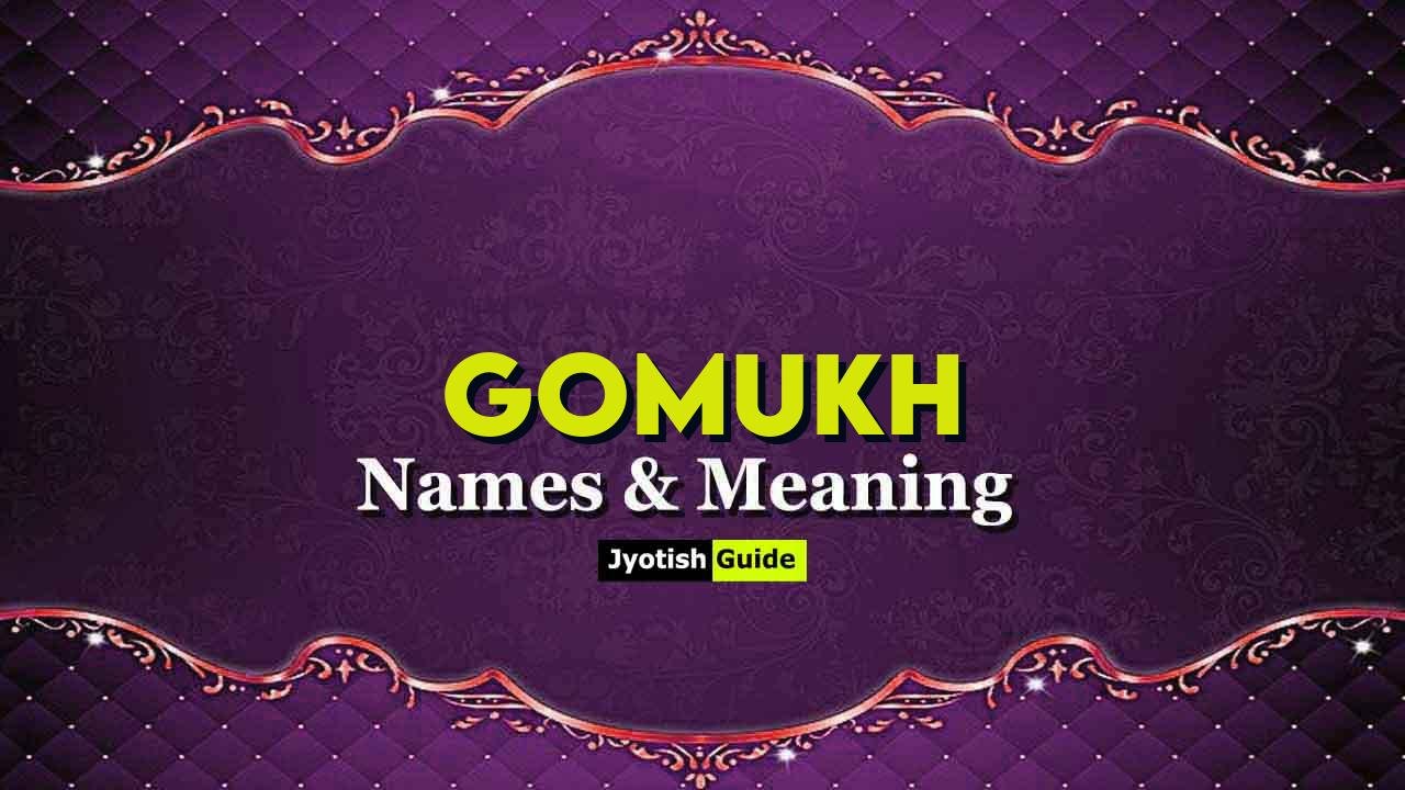 gomukh name meaning