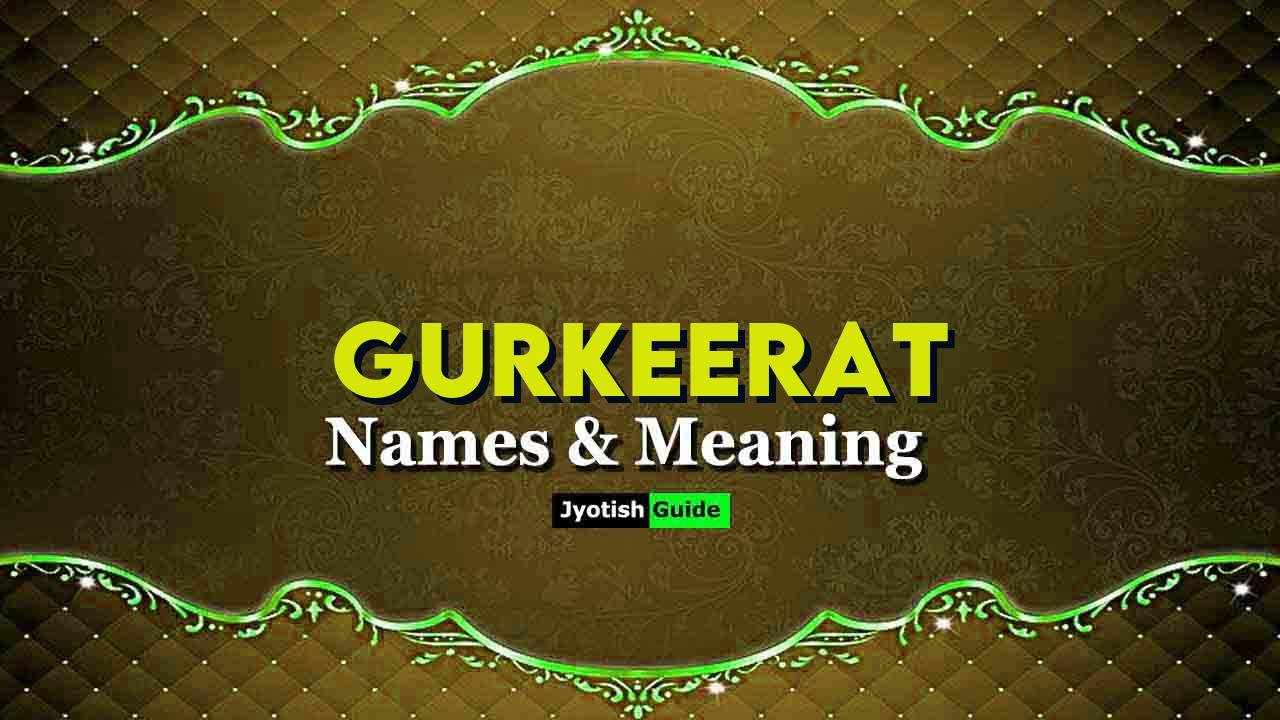 gurkeerat name meaning