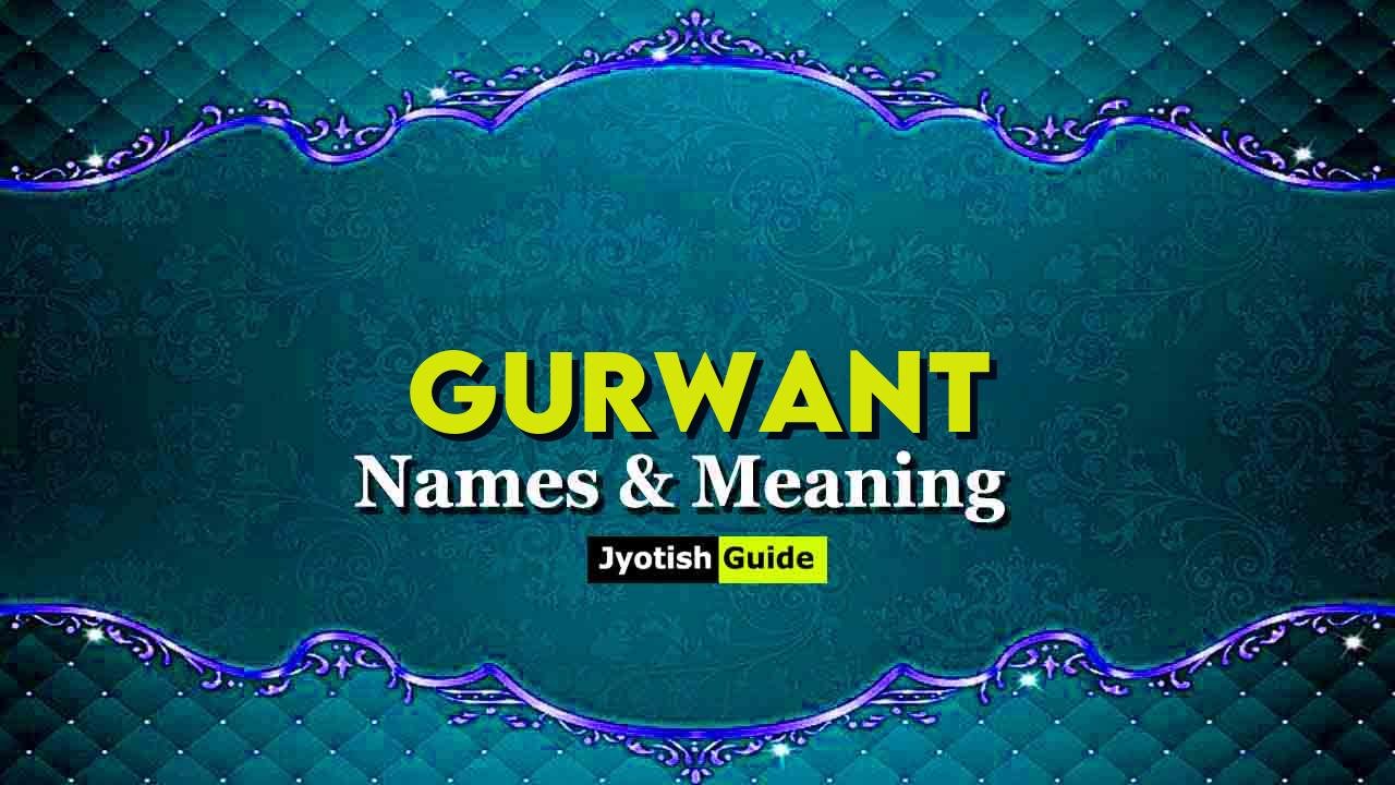 gurwant name meaning