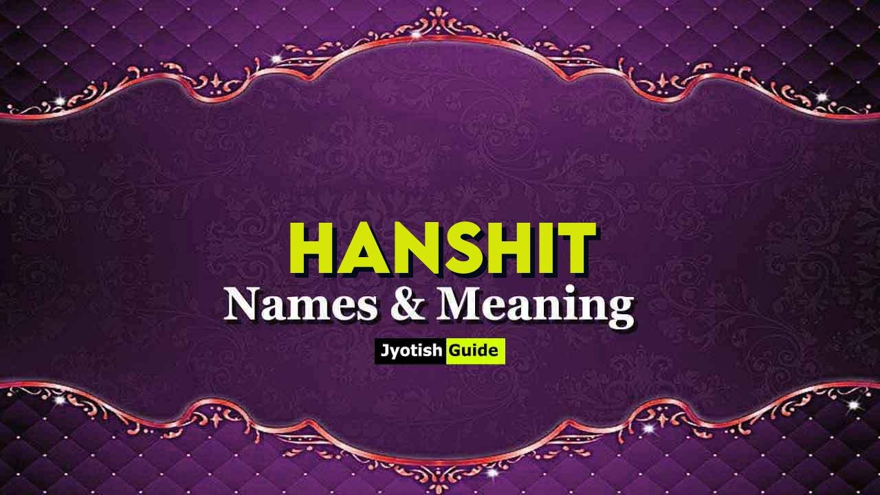 hanshit name meaning