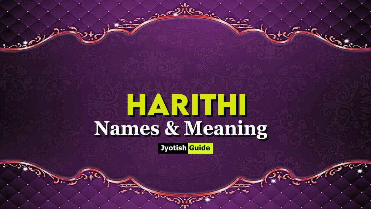 harithi name meaning