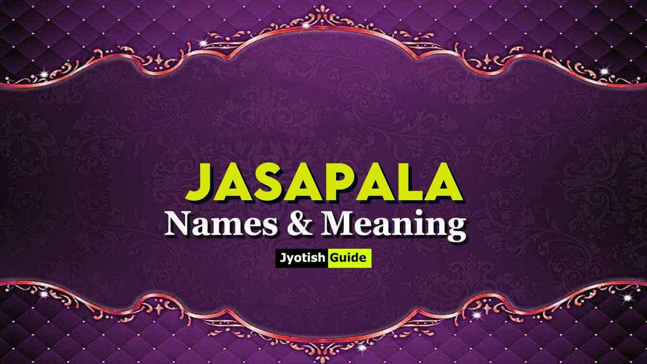 jasapala name meaning