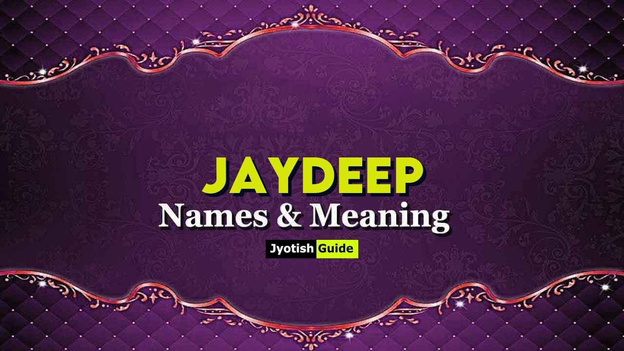 jaydeep name meaning