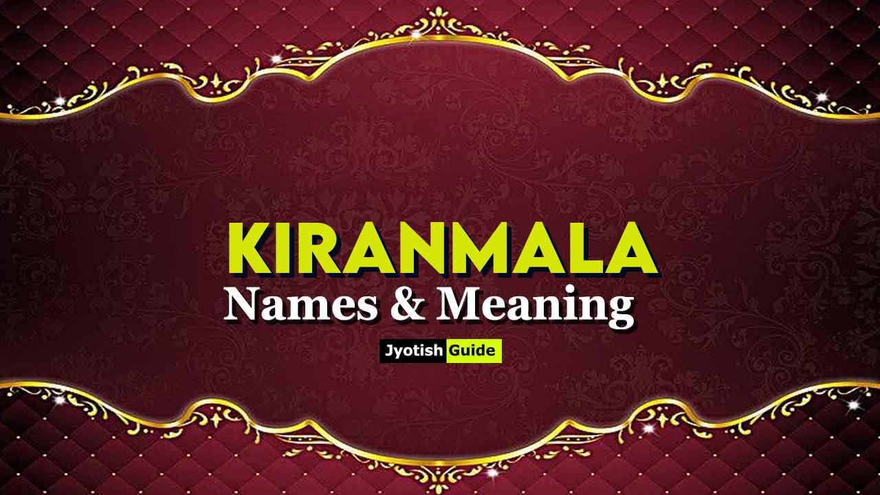 kiranmala name meaning