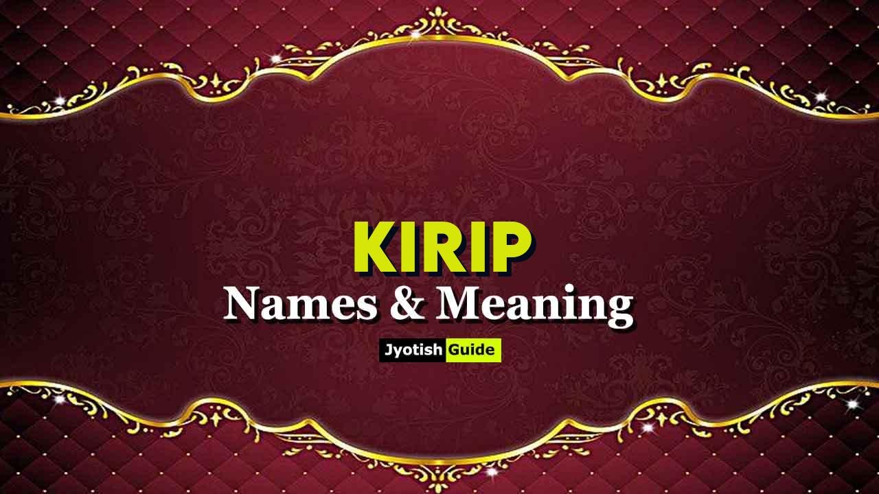 kirip name meaning