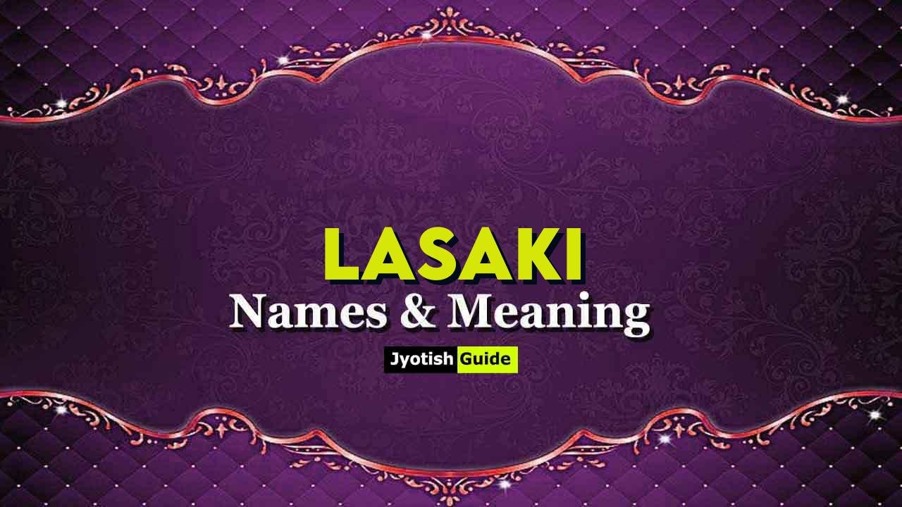 lasaki name meaning