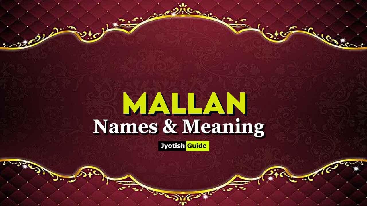 mallan name meaning