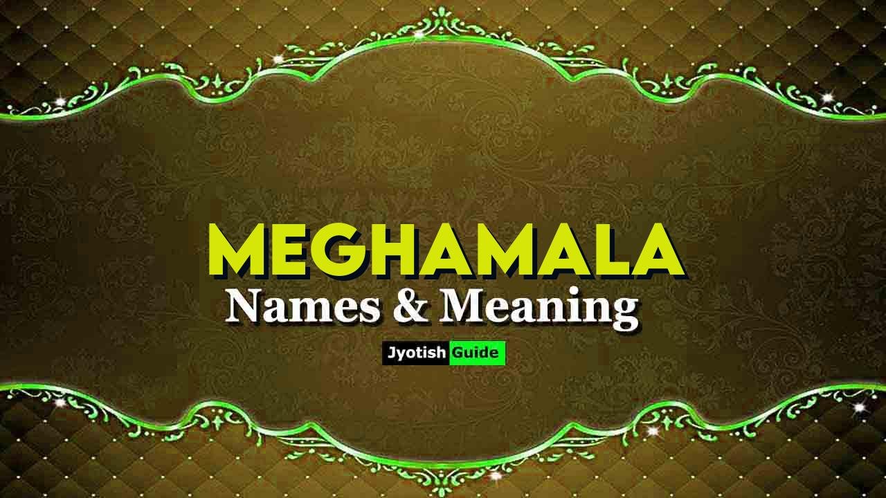 meghamala name meaning