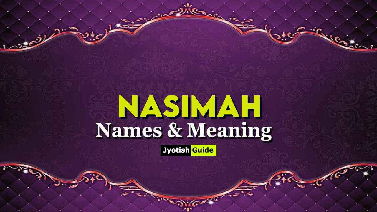 nasimah name meaning