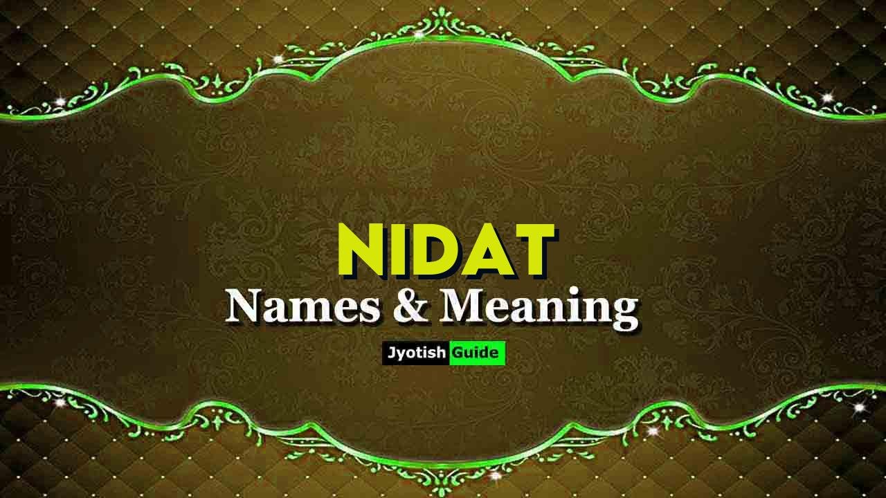 nidat name meaning
