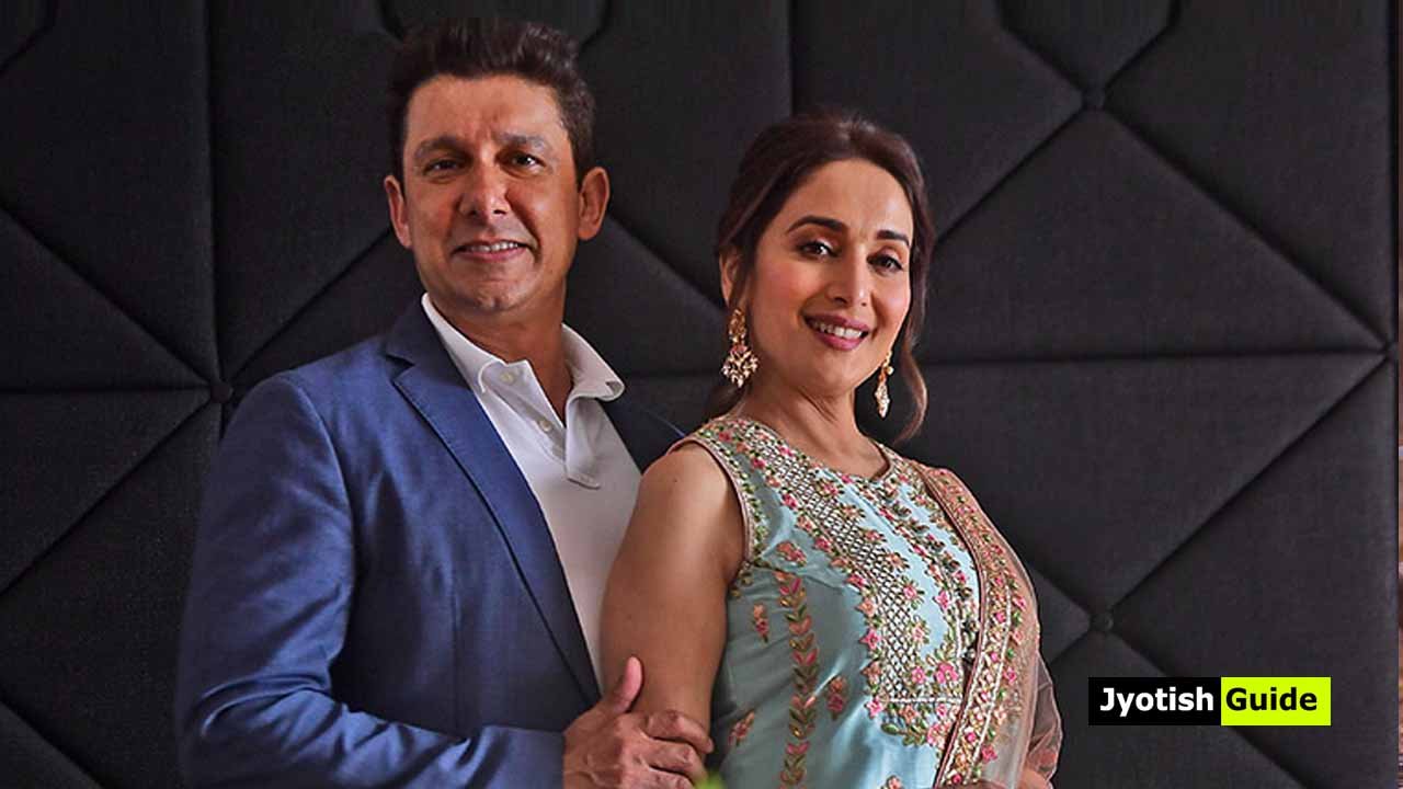 madhuri dixit with husband